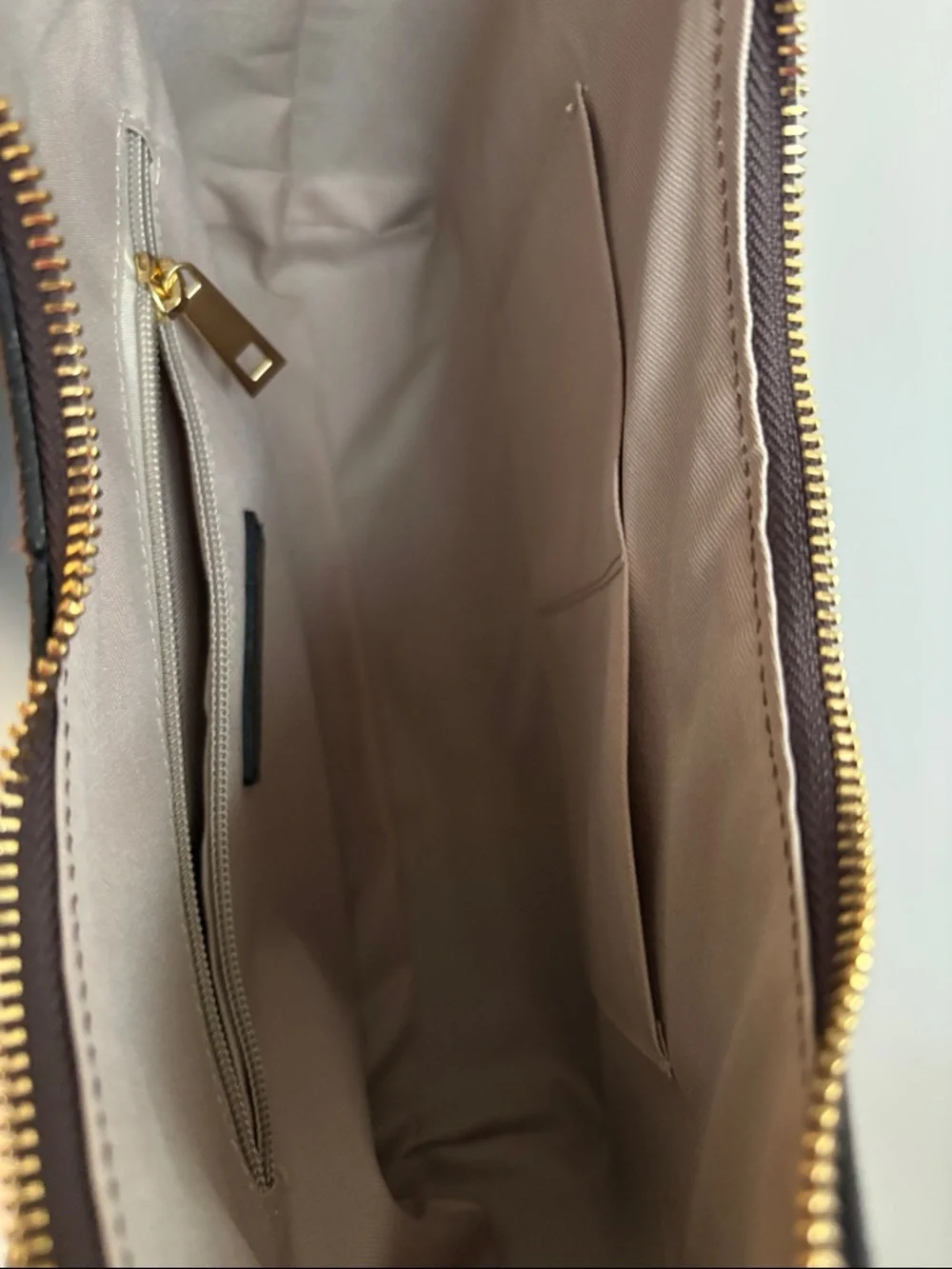 L'INTERVALLE Dark Brown Suede Shoulder Bag - Picture 8 of 10